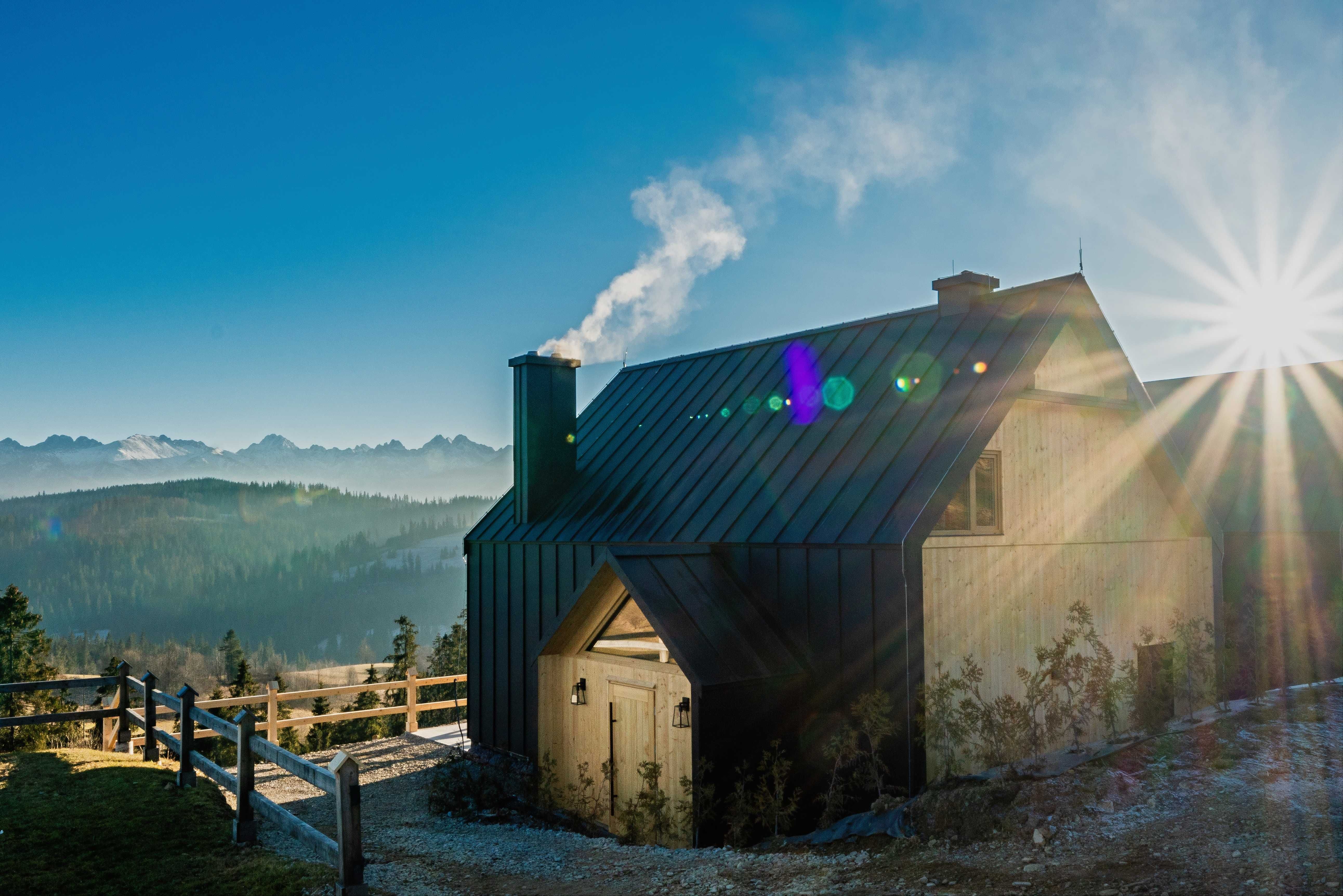 Domek w górach z sauną z widokiem na góry Majerczyk House