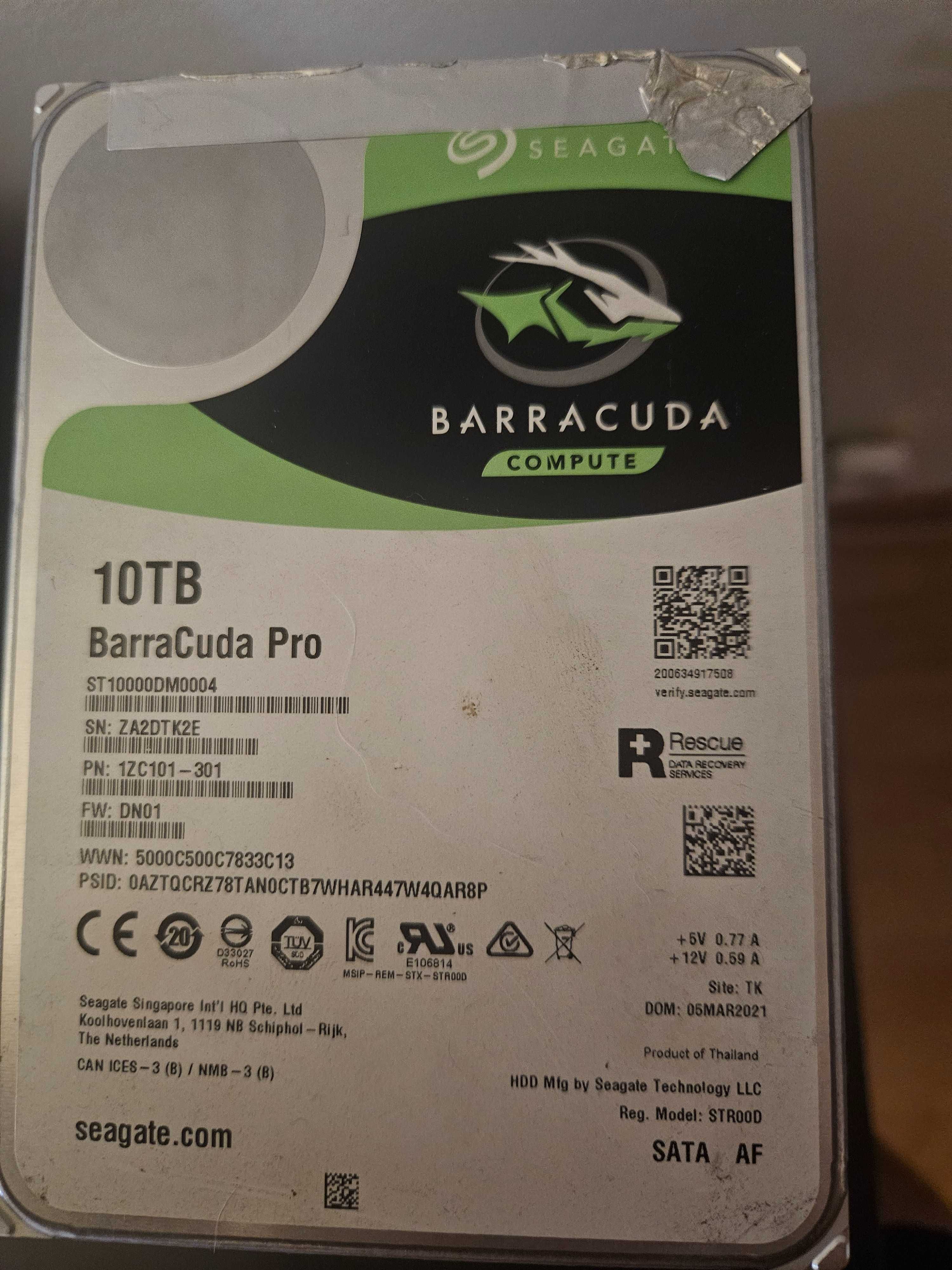 Discos HDD 10TB Seagate