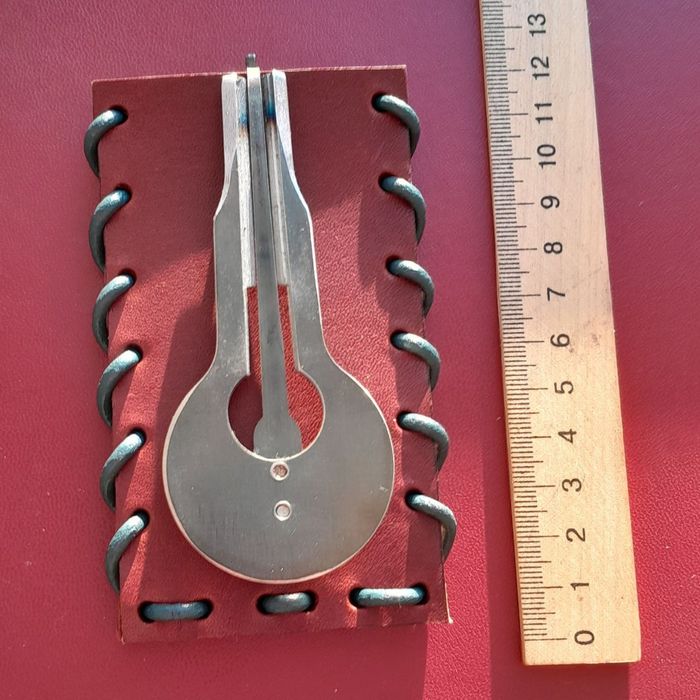 Варган( дримба) "Місяць", Київського майстра у  шкіряному футлярі