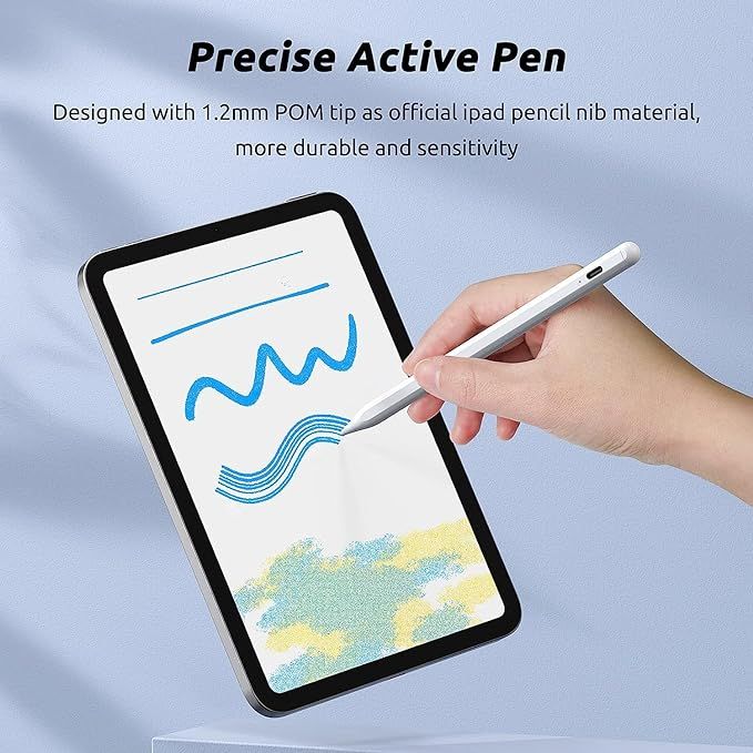 rysik stylus pen kompatybilny z ipad biały