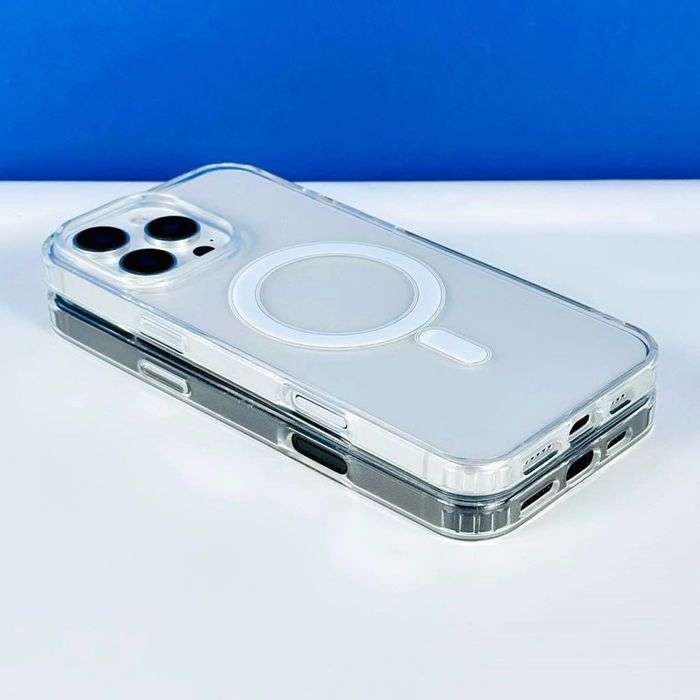 Акція! Чохол Clear Case MagSafe для iPhone 15 Pro / Чехол Айфон 15 Про