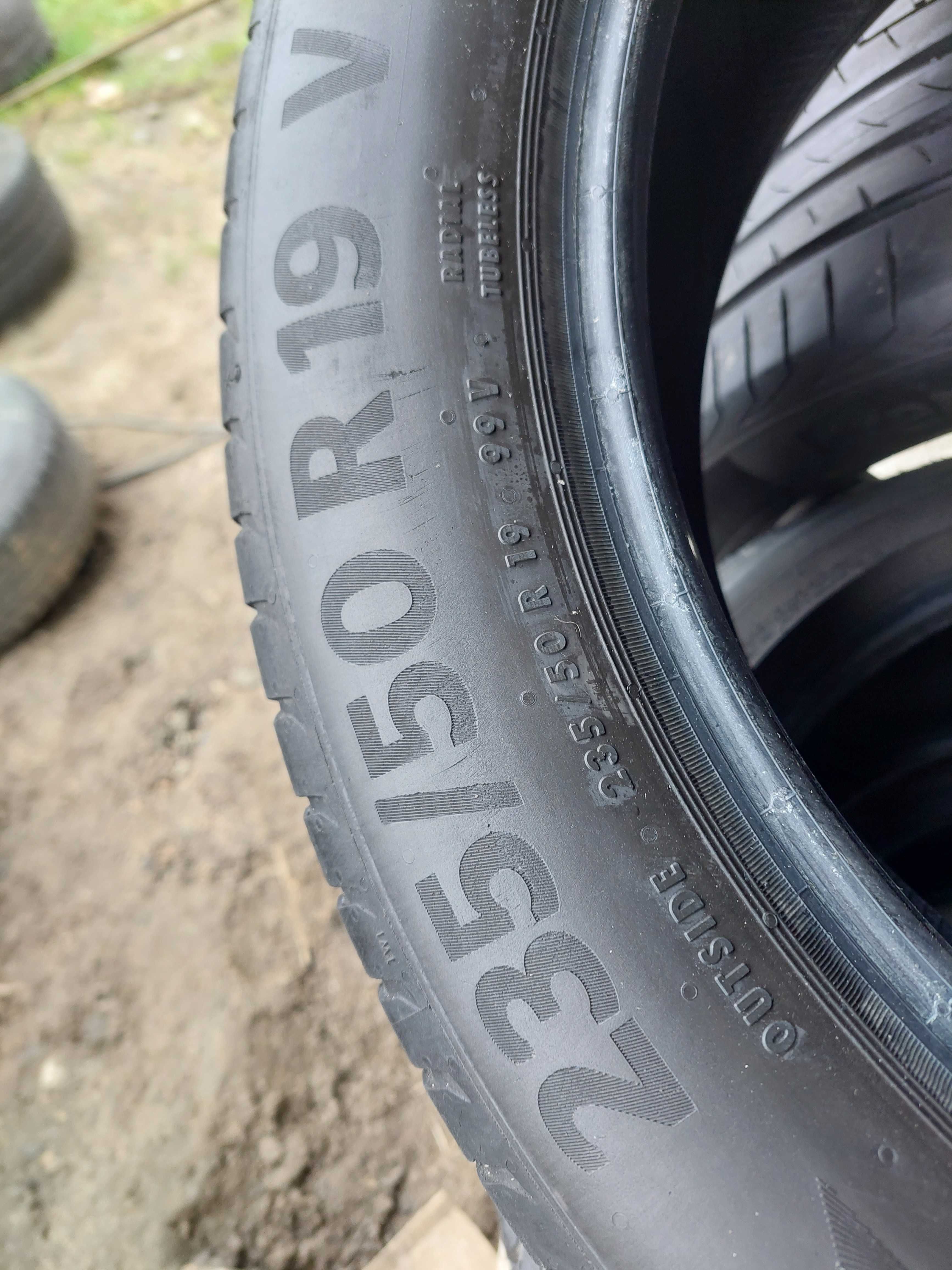 TANIE OPONY LETNIE 235/50R19 CONTINENTAL 2x4,5mm 2018r (K781)