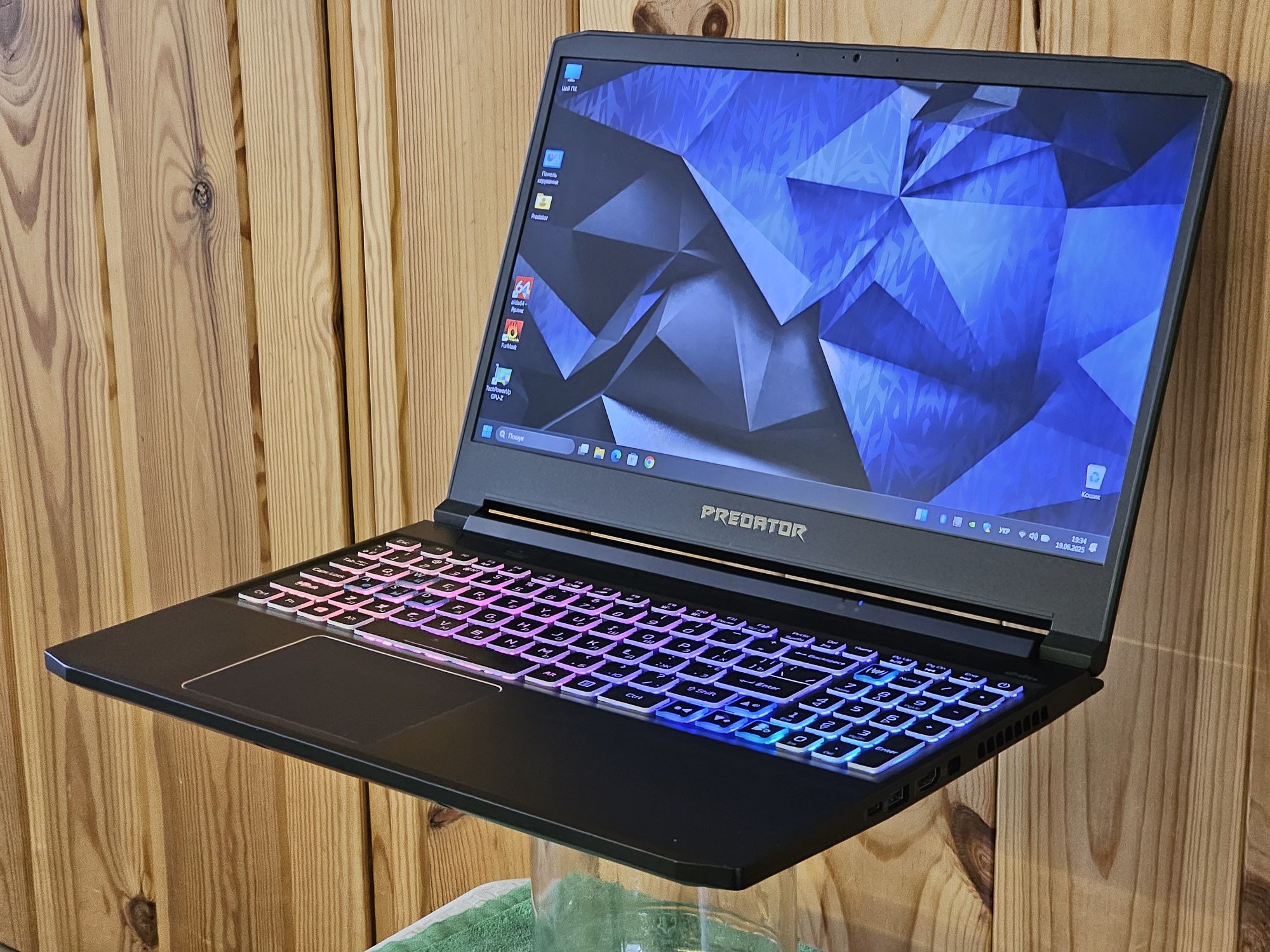 Acer Predator 15.6" 144Hz/i7 10875H/RTX 2060 6GB/RAM 16GB/SSD 512GB