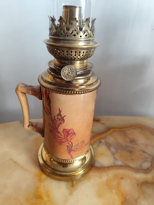 Lampa naftowa kufel