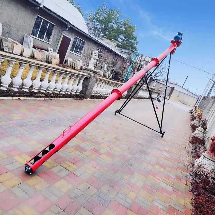 Шнек для зерна 133*2000, погрузчик шнековый, протравитель зерна