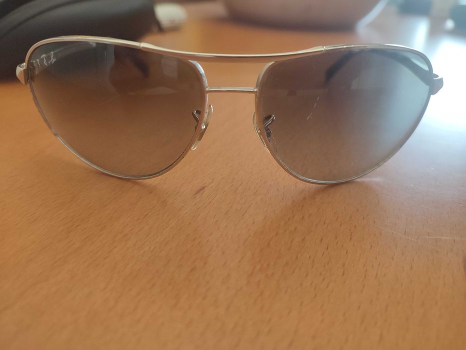 Óculos Ray- ban prateados