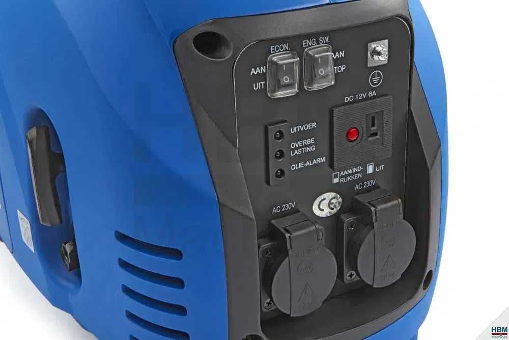 Генератор бензиновый HBM Machines 2 кВт медная обмотка +масло в пода
