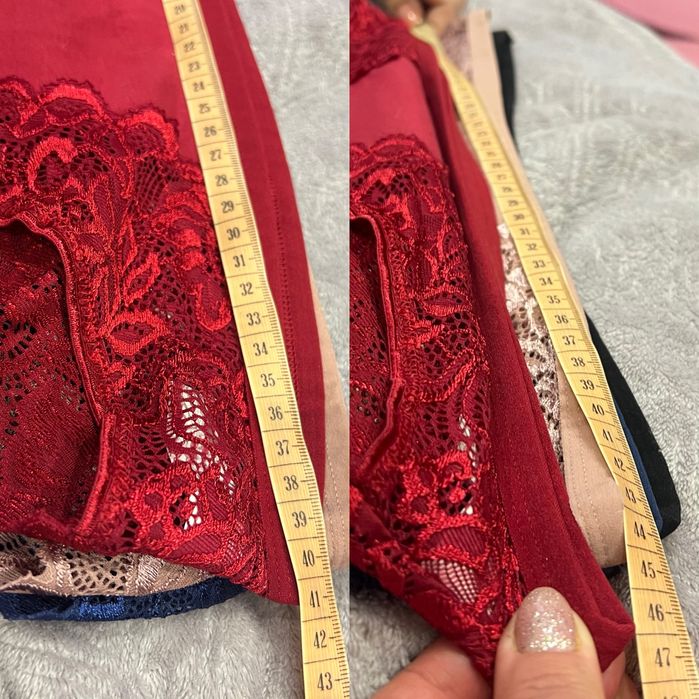 Женские трусики ХХL 4шт с ажурным кружевом