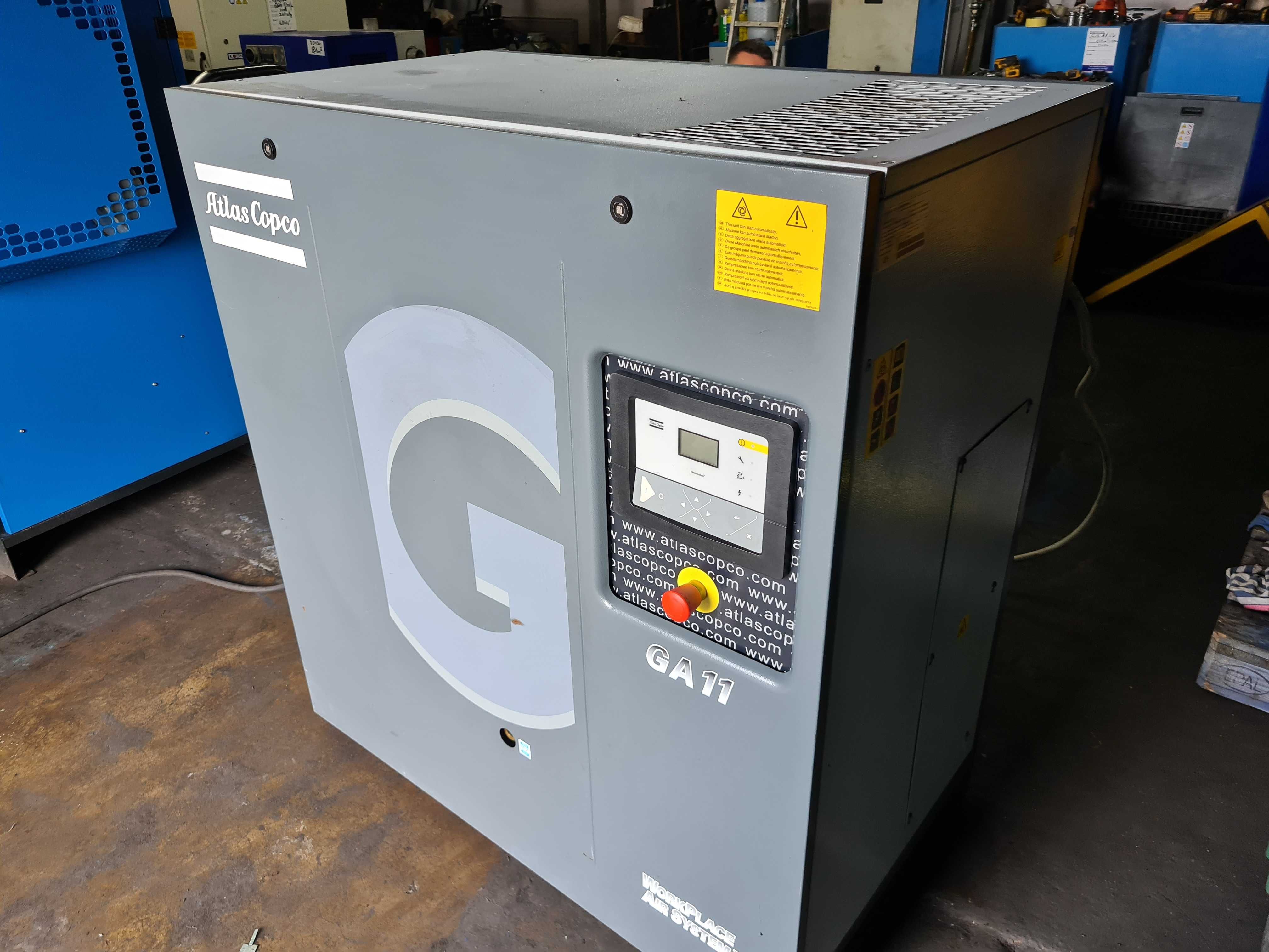 kompresor śrubowy Atlas Copco GA 11   11 kw