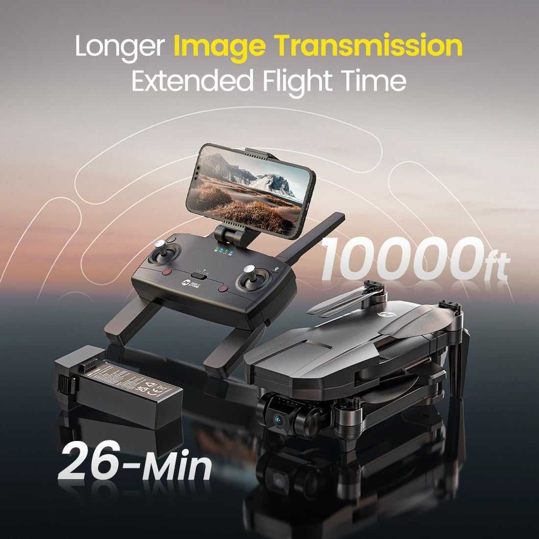 Dron z kamerą profesjonalny  HOLY STONE HS720R GPS 4K EIS 5G  Wi-fi