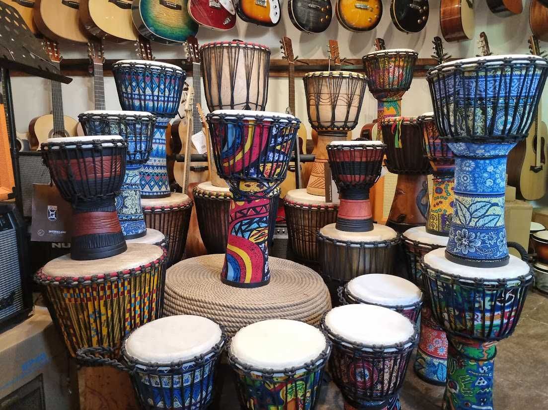 Djembe Ever Play 10" medium 50cm naturalna skóra bęben afrykański mod3