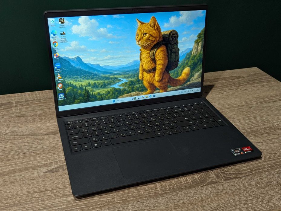 Як новий Dell 16/512 15,6" IPS 120Гц 0% зносу батареї R7 7730u 2024 ро