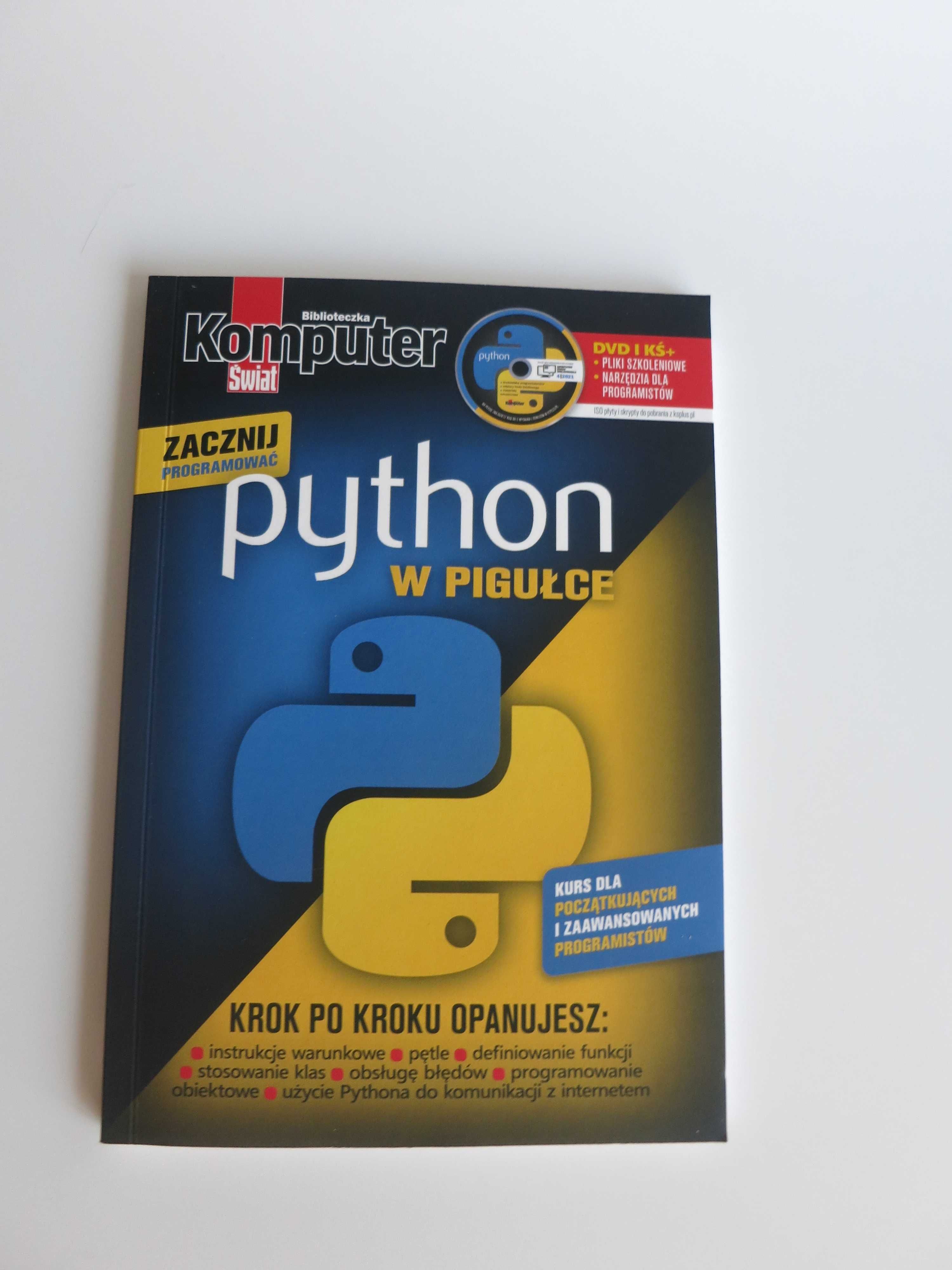 PYTHON w pigułce z płytą dvd, Komputer Świat