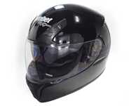 Nowy Tani Kask Motocyklowy z Blendą SAFEBET HF-125A BLACK