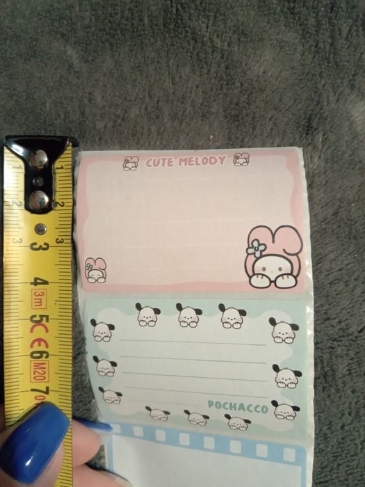 120 karteczke samoprzylepnych sanrio