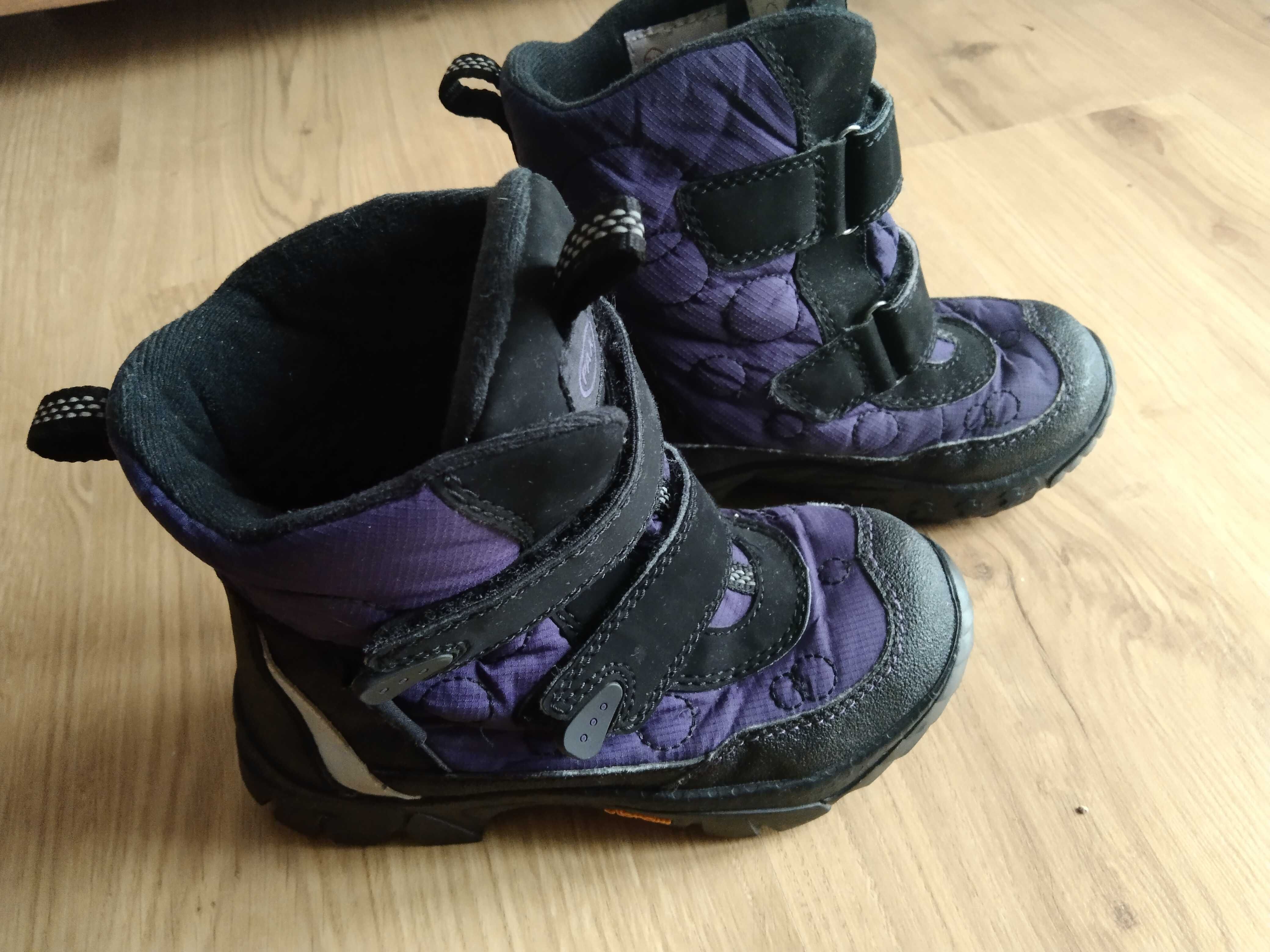 Buty kozaki Dla dziewczynki róż. 30
