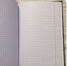 Зошит в клітинку з твердою обкладинкою блокнот тетрадь в твердой облож