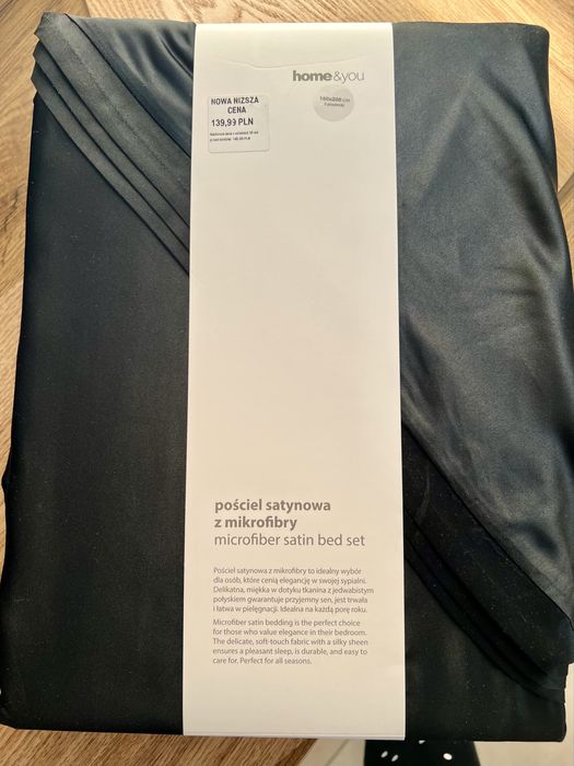 Pościel home&you 160x200 satynowa z mikrofibry