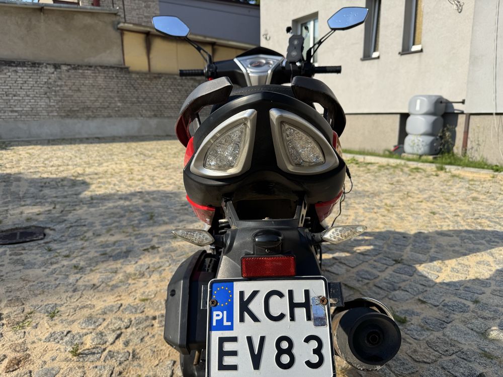 Skuter 125cc Romer Delux 7 125 duze kola