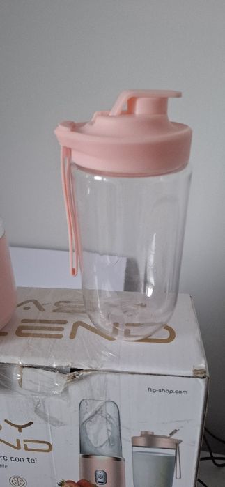 Blender Sportowy 2x USB C Różowy