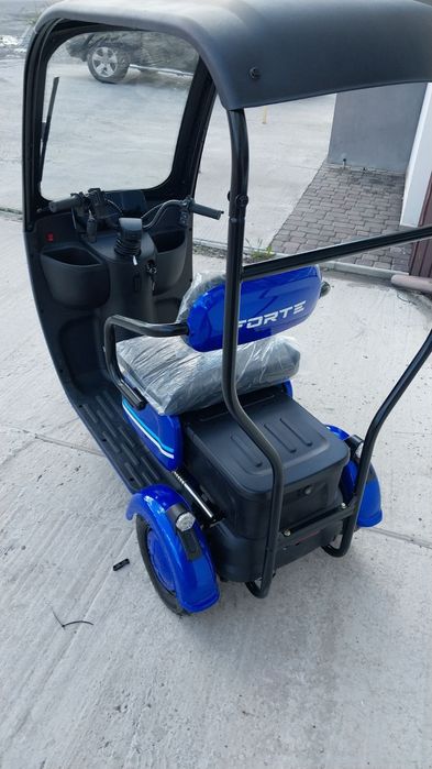 2025 АКЦІЯСкутер акумуляторний FORTE TRINE-WS800 3х колесний трайк три