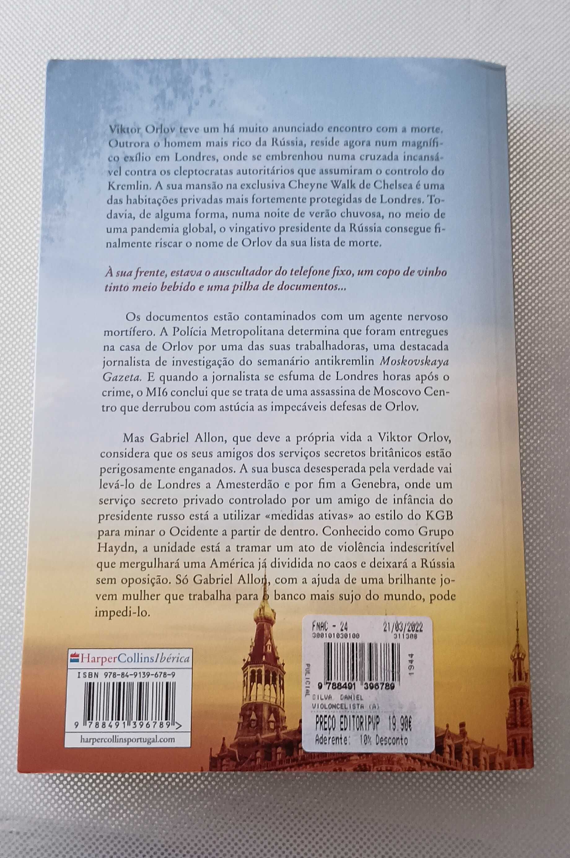 A Violoncelista de Daniel Silva