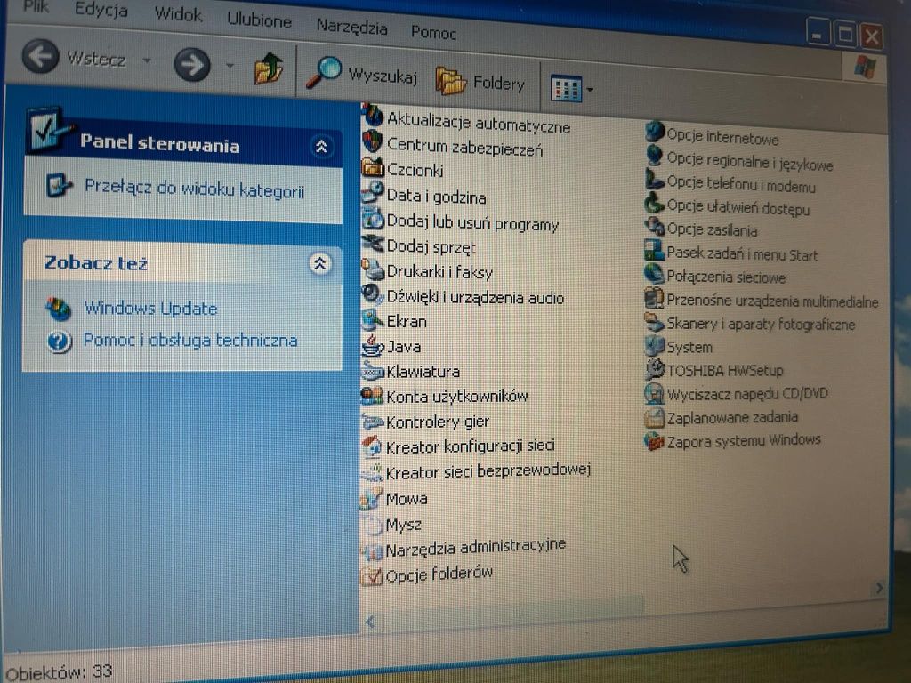 Laptop toshiba stan bardzo dobry
