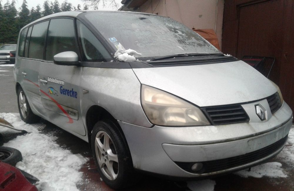Renault Espace IV 4 Przód Maska Lampy Zderzak Pas Chłodnice Błotniki
