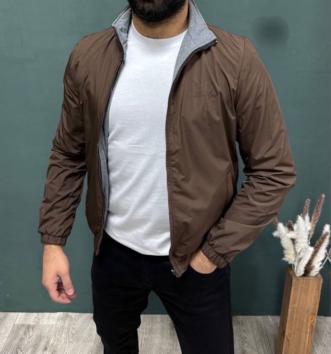 Чоловіча вітрівка/куртка Loro Piana коричнева M,L,XL,2XL,3XL Київ