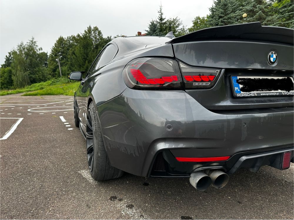 BMW F32 428i Mpakiet 300hp 16r niski przebieg prywatnie