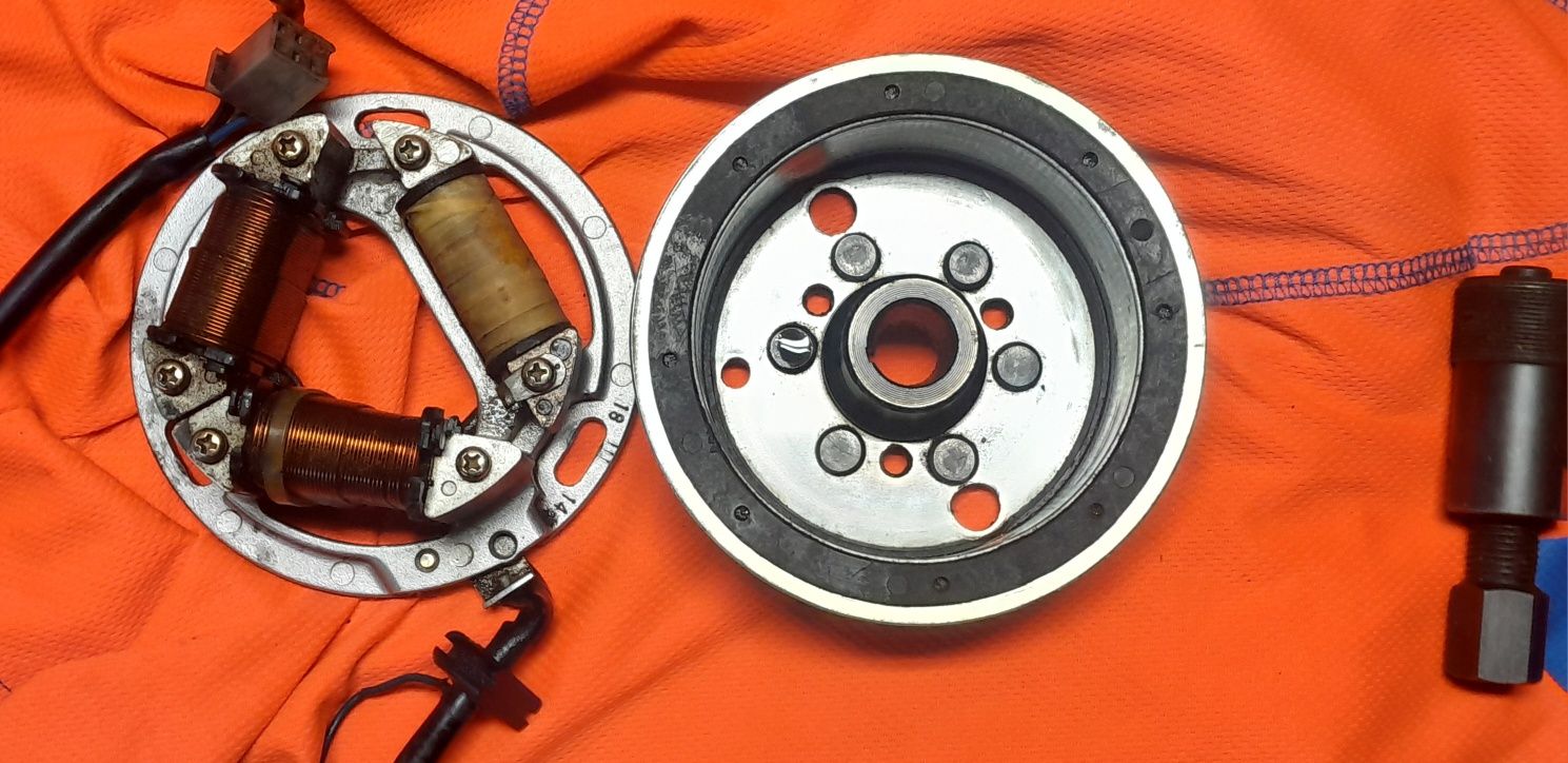 Suzuki Rg 80 Zapłon Magneto Komplet
