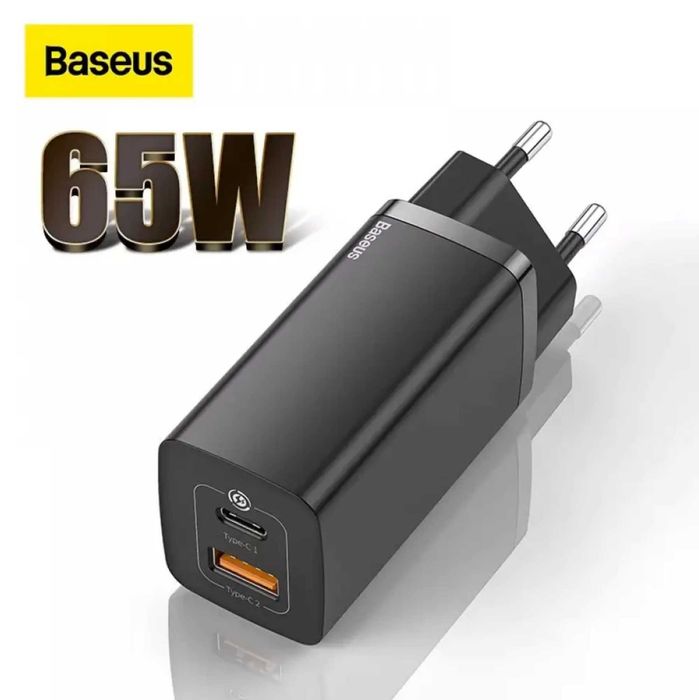Baseus Quick GaN2 Lite QC4.0+PD3.0 65W зарядний пристрій