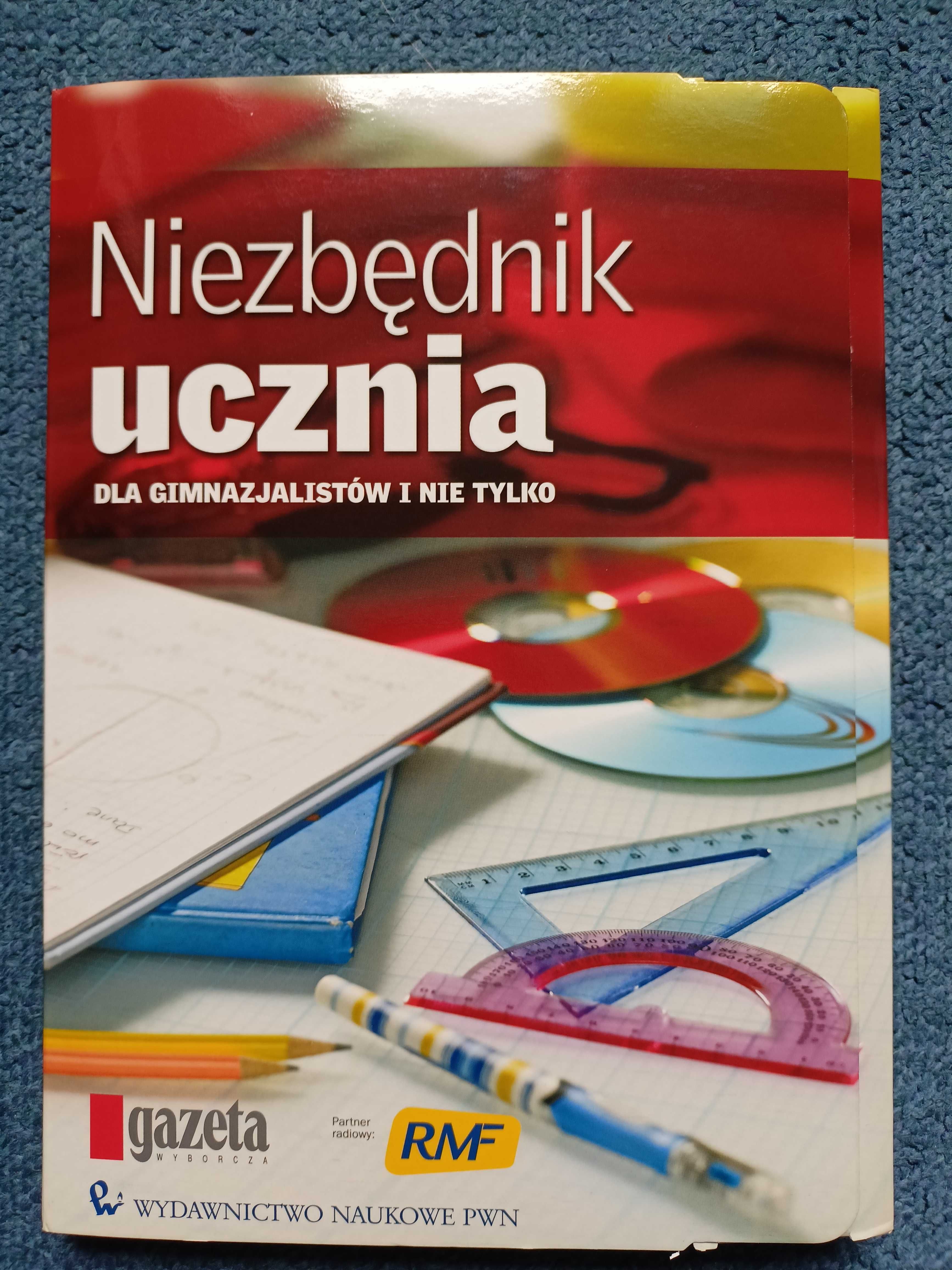 Gazeta Wyborcza PWN kolekcja Niezbędnik ucznia 8 zeszytów + teczka