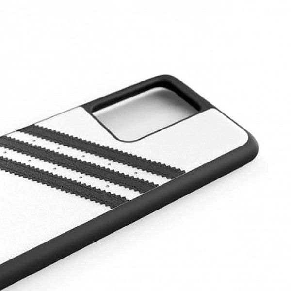 Etui Adidas OR Moudled Case PU na Samsung Galaxy S20 Ultra - biało-cza
