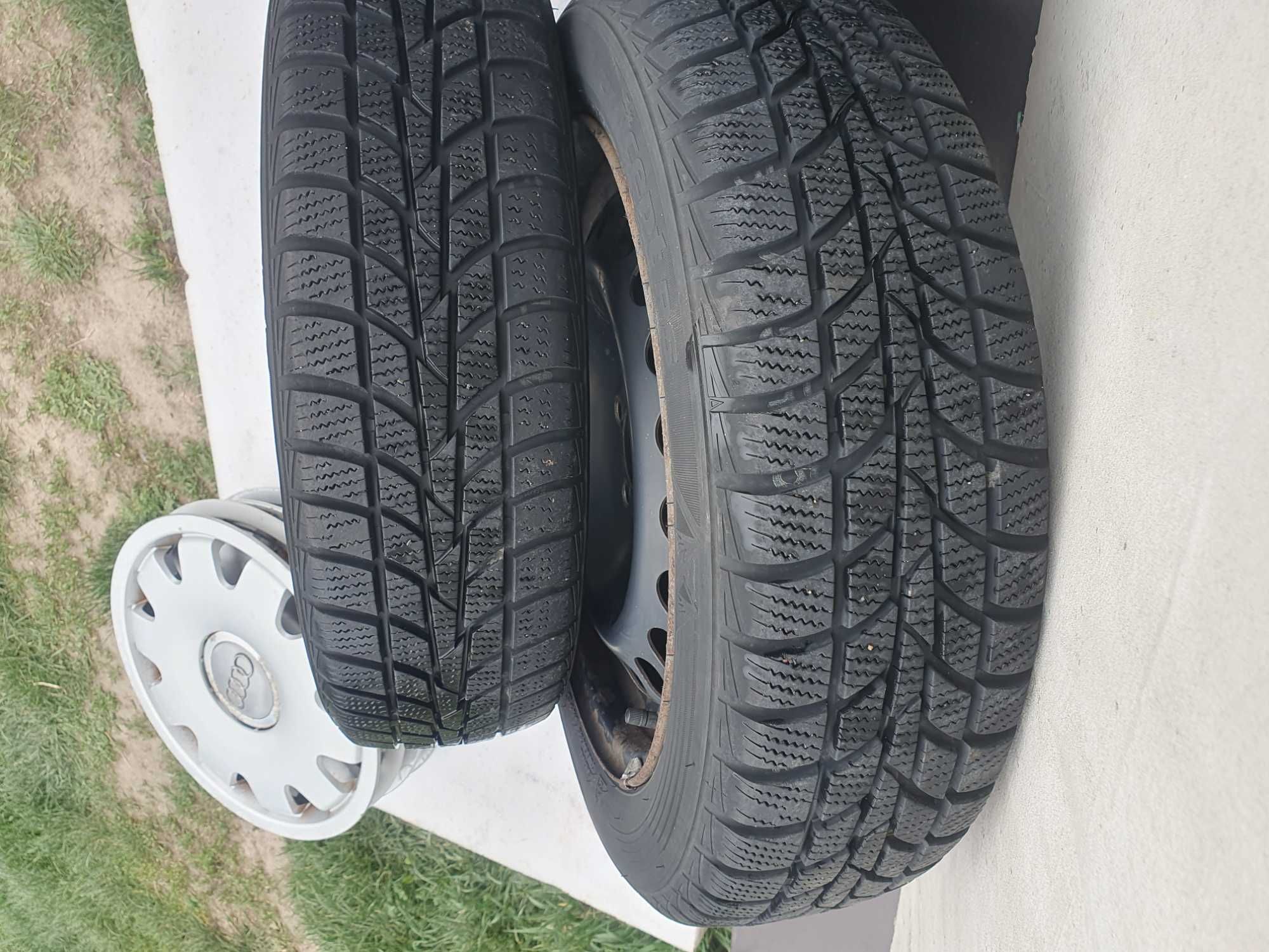 Koła opony felgi kołpaki Audi a2 15 cali opony 155/65/15 komplet