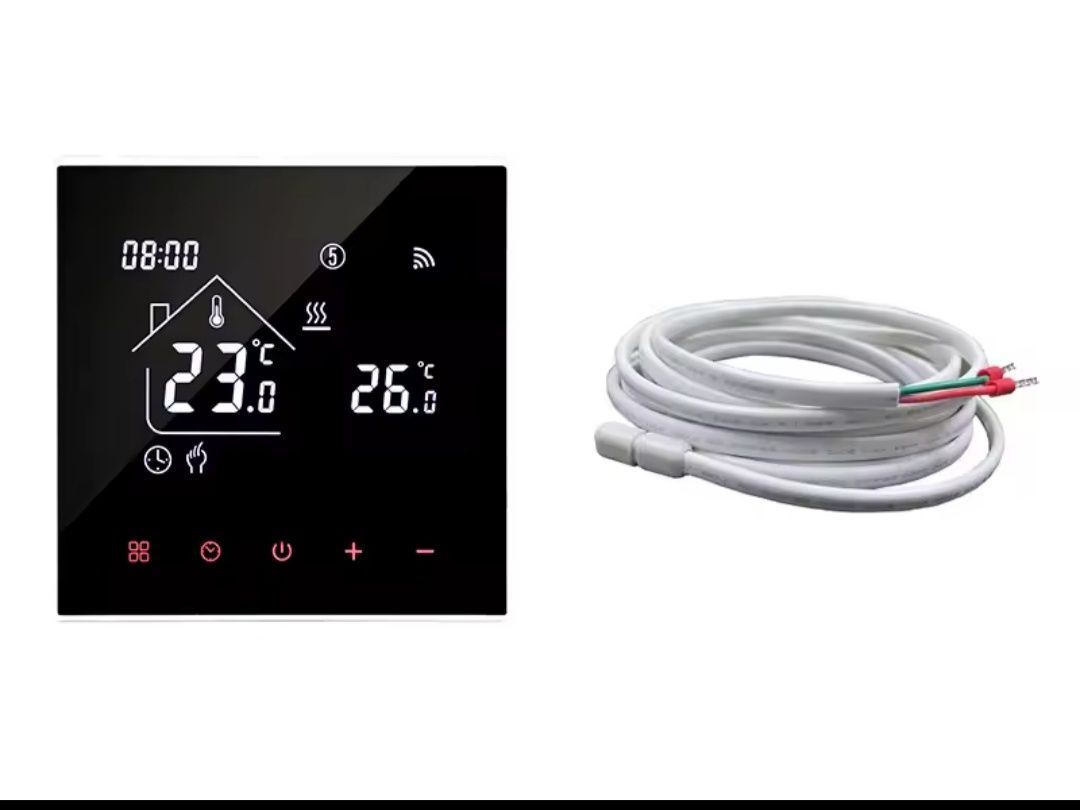 Терморегулятор Tuya M4AGB 16Aбез WIFI з дачиком 3M
