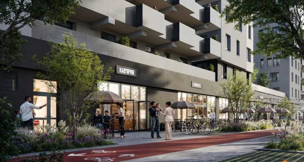 Продаж 1 кім квартира 44,39 м2 ЖК Big Ben, м. Львів