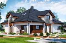 Projekt domu DOM W HEBE Archon