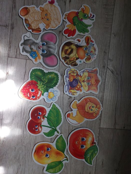 Розвивающие пазлы