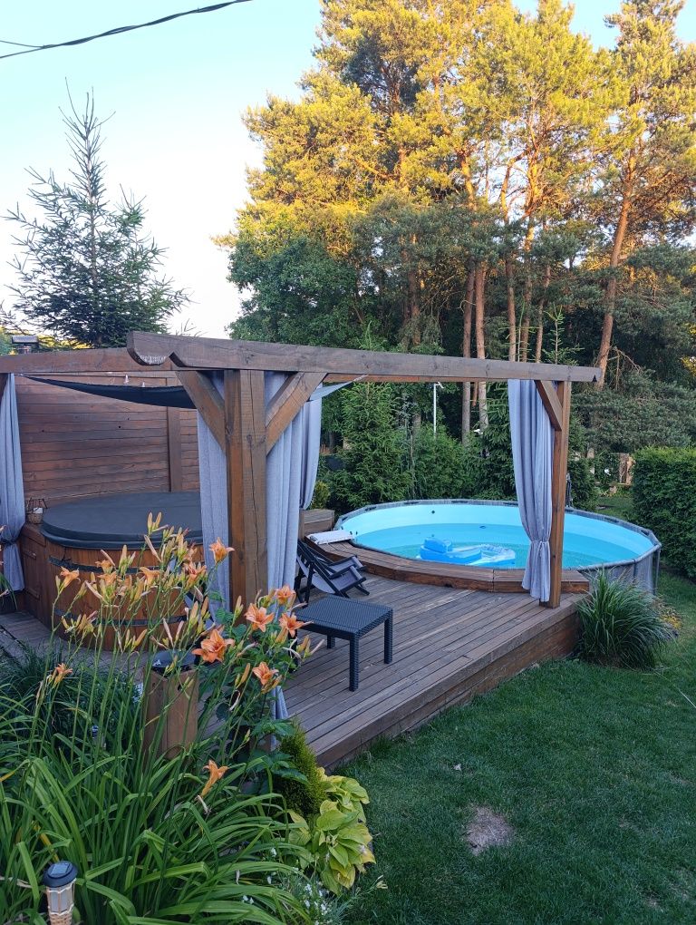 Domek Nasze Uroczysko, sauna, jacuzzi