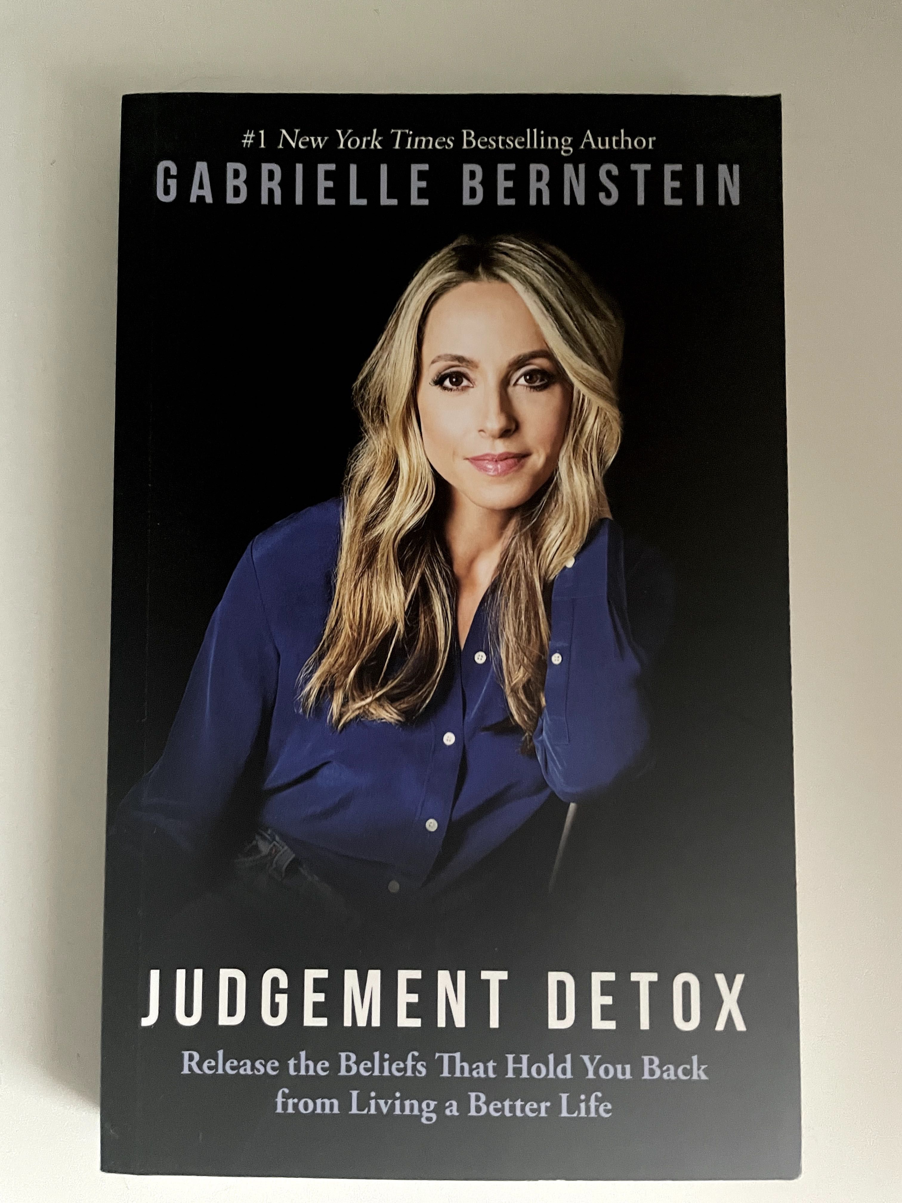 Gabrielle Bernstein Judgement Detox Ksiazka po angielsku NOWA