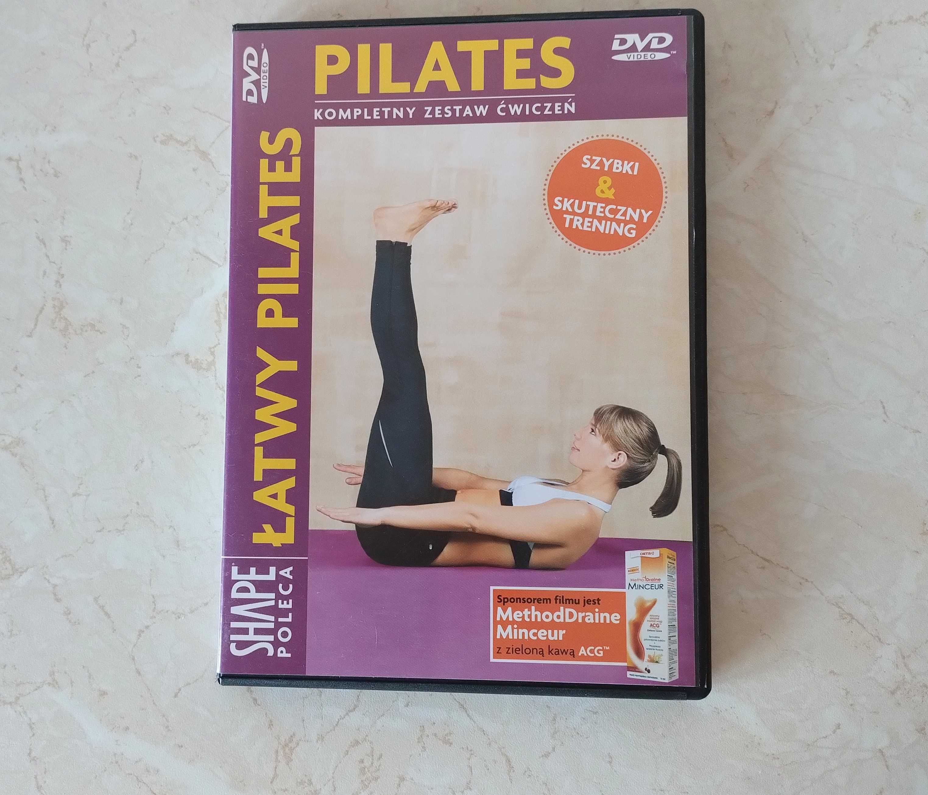 Pilates kompletny zestaw ćwiczeń DVD