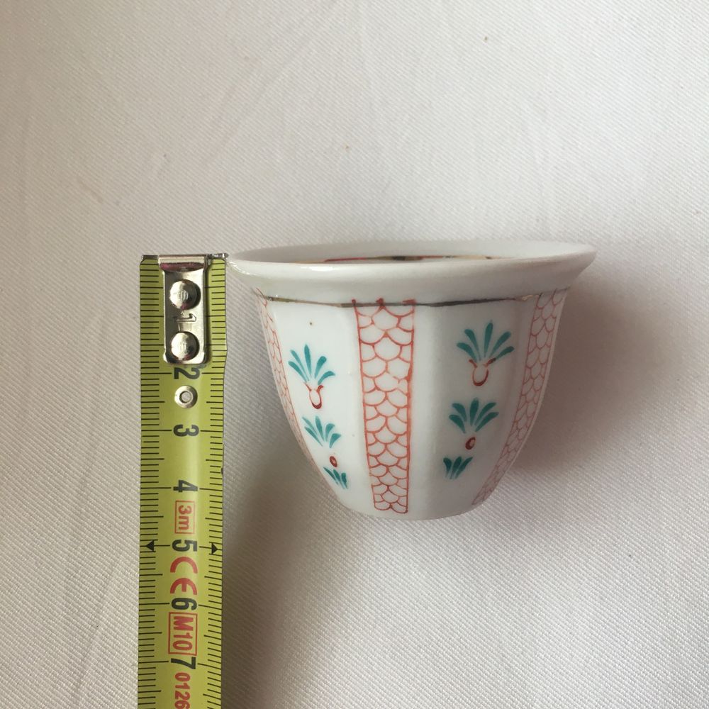 Taça de porcelana