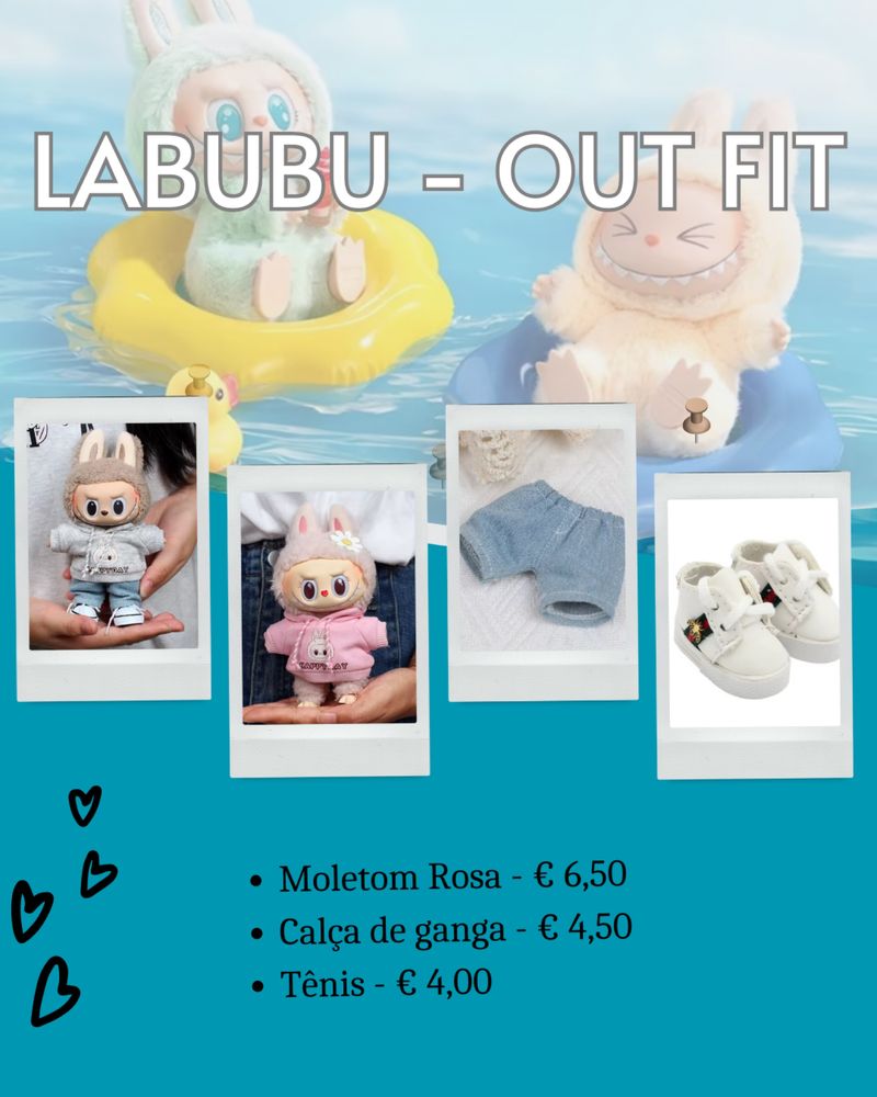 Labubu acessorios
