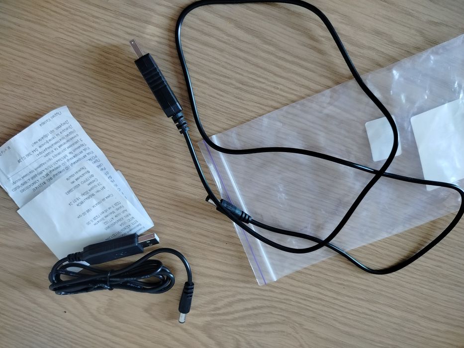 Кабель USB – DC 5.5x2.1 мм для живлення роутера / пристроїв від PowerB