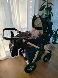 Wózek Baby Design Lupo + Fotelik Cybex Aton 4 Manhattan Grey 0-13 kg