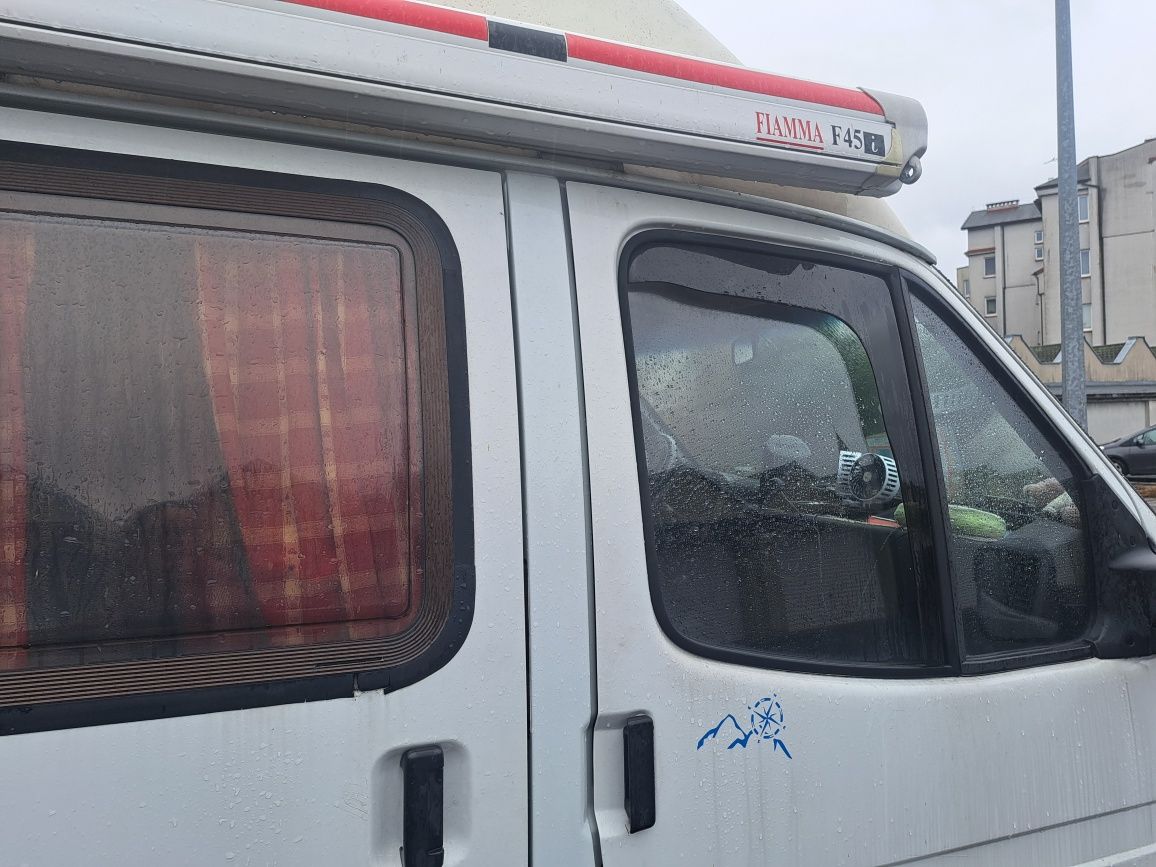 Kamper Kampervan kamperwan  kamper ford Transit 1992 2.5 diesel zabudo