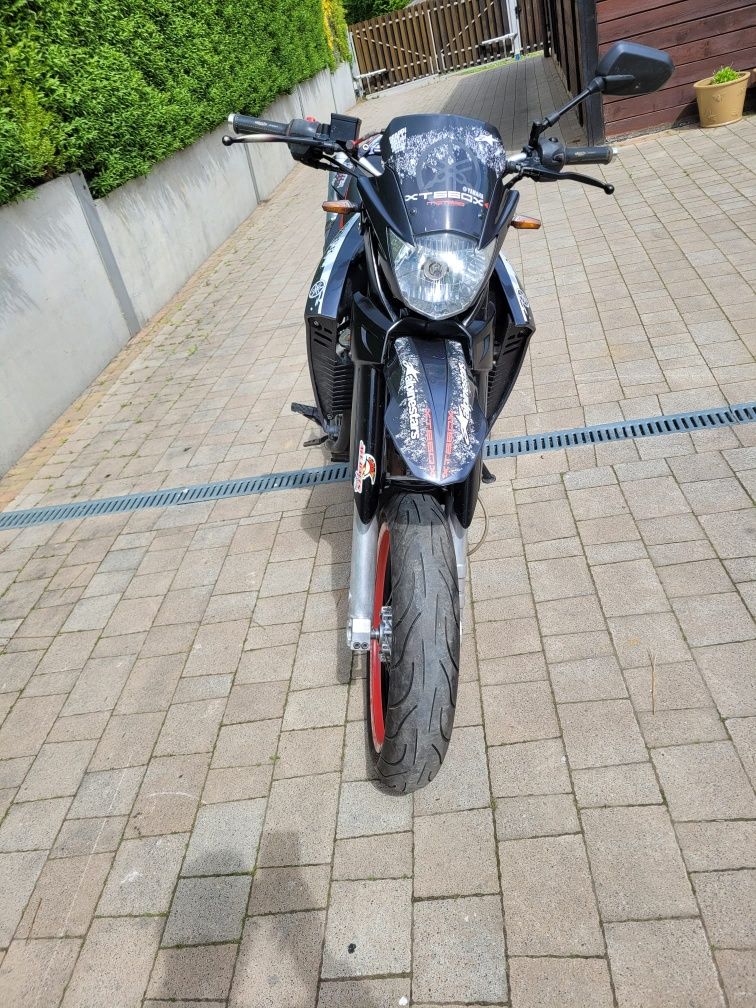 Motor Yamaha xt660x supermoto a2