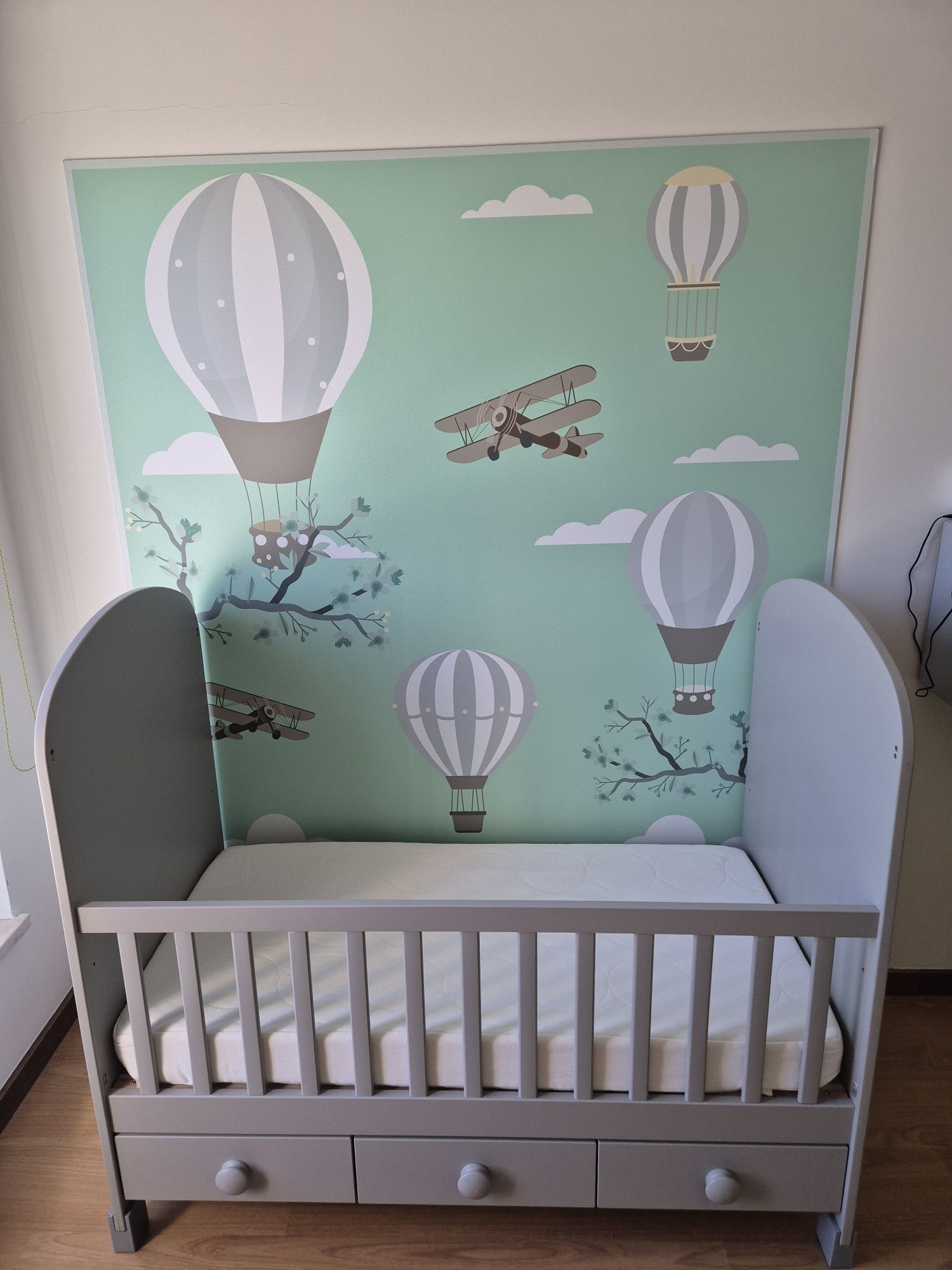 Berço IKEA Gonatt + Colchão Jattetrott
