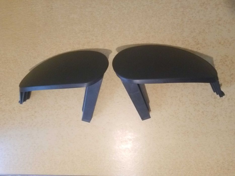 Заглушки противотуманных фар на Lanos Sens.